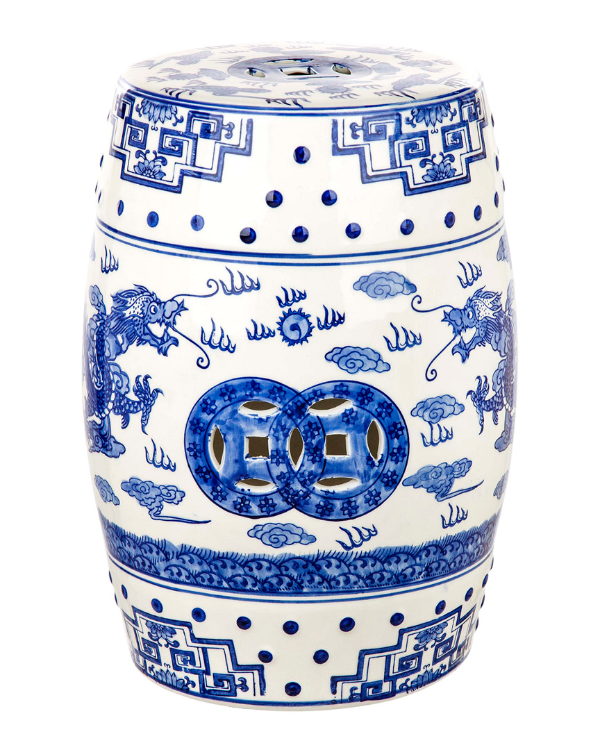 Dragon's Breath Chinoiseries Garden Stool
