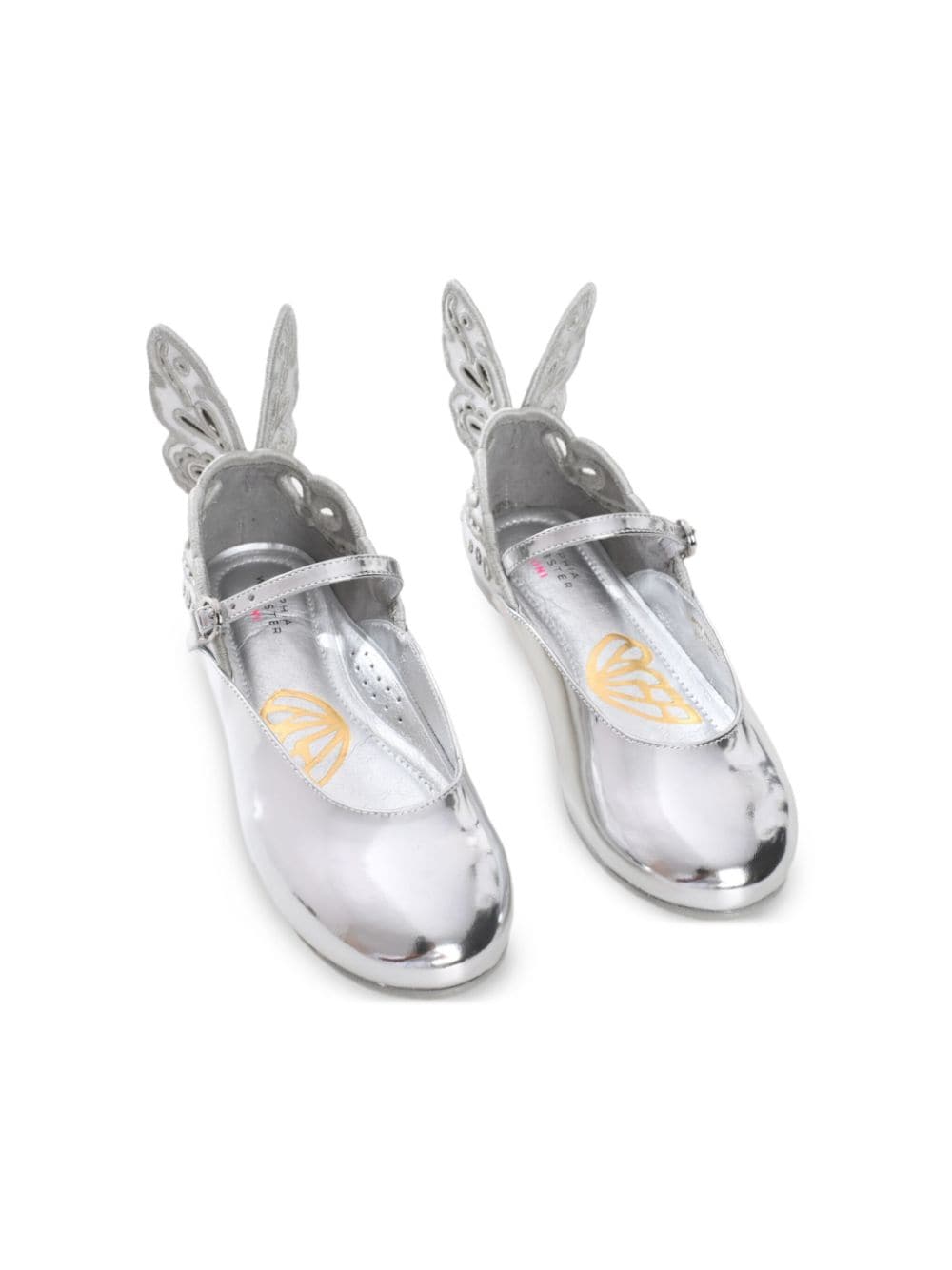 Chiara ballerina flats - Silver