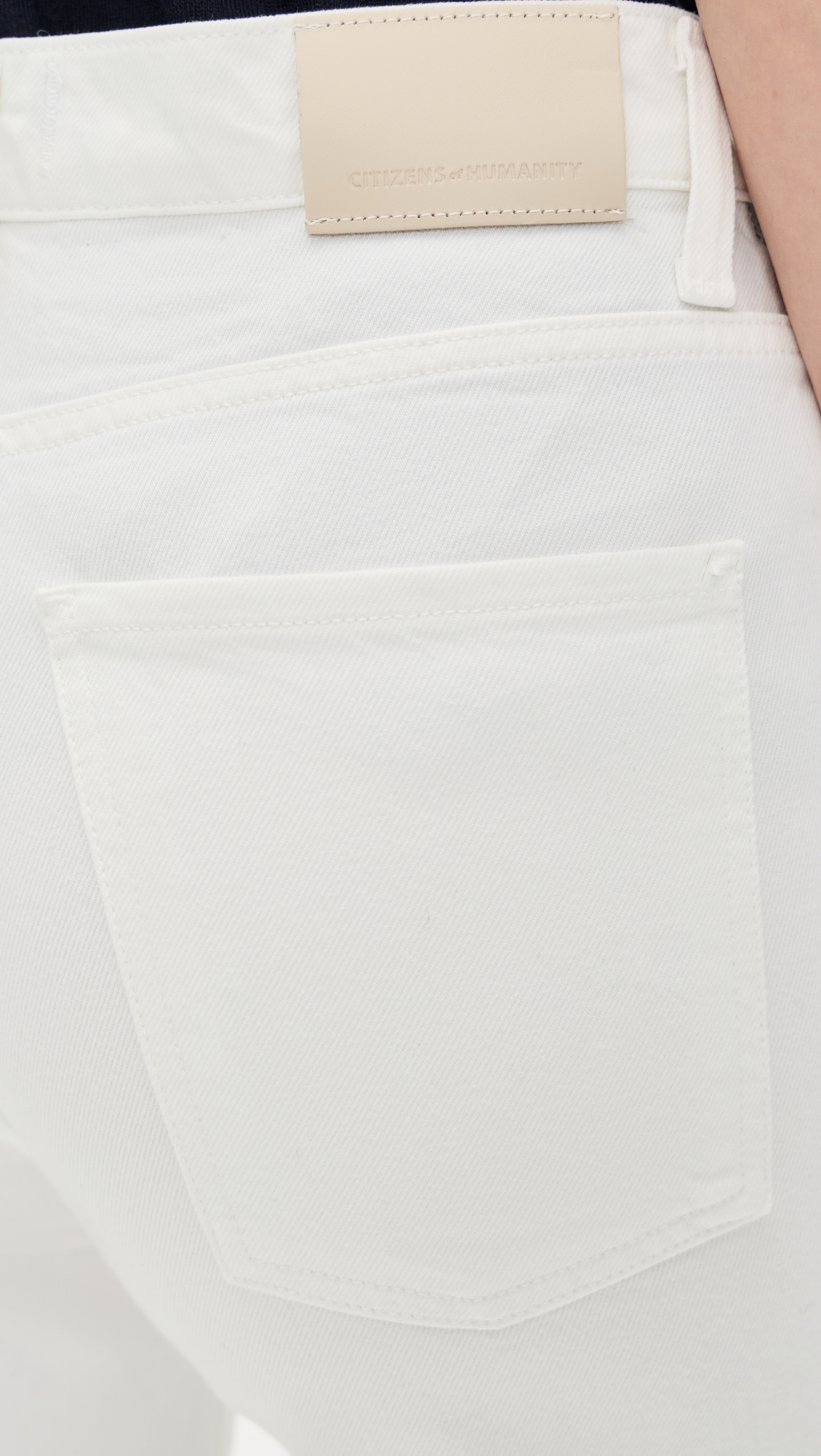 Annina Straight Leg Jeans Soft White