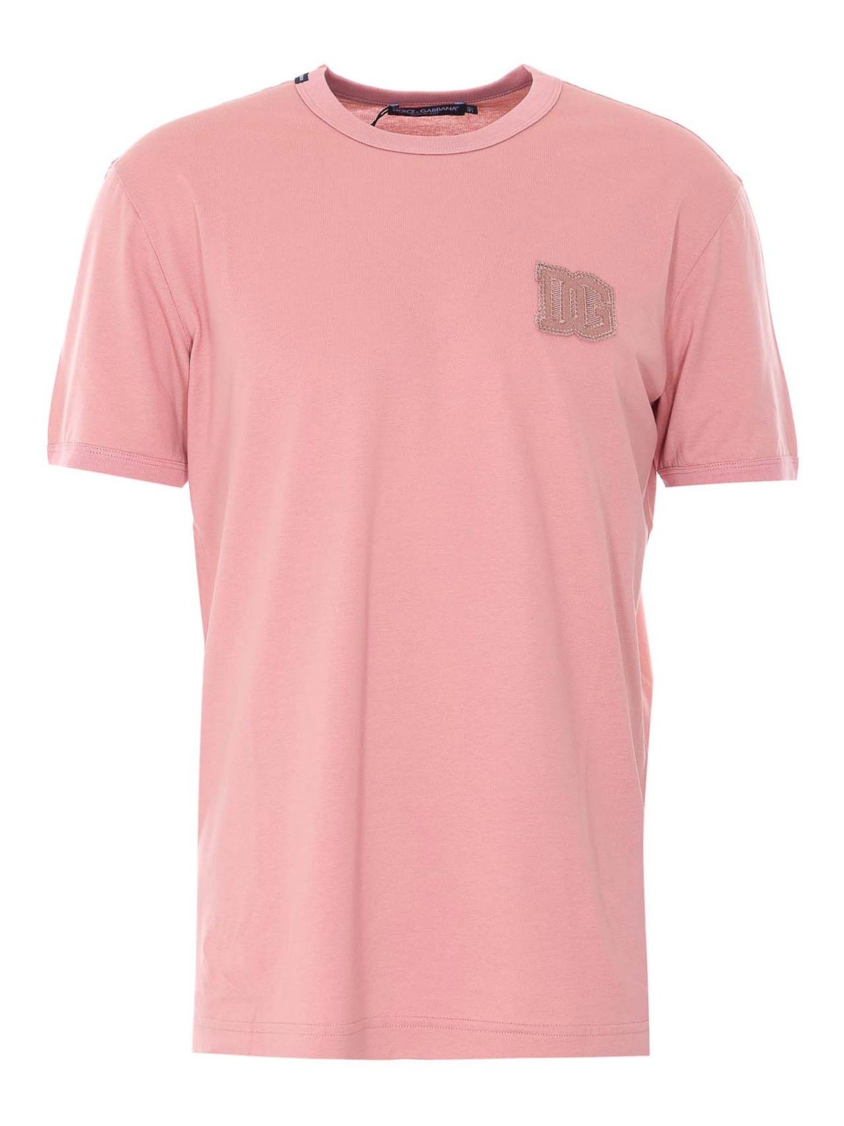 Dark Pink Cotton T-shirt