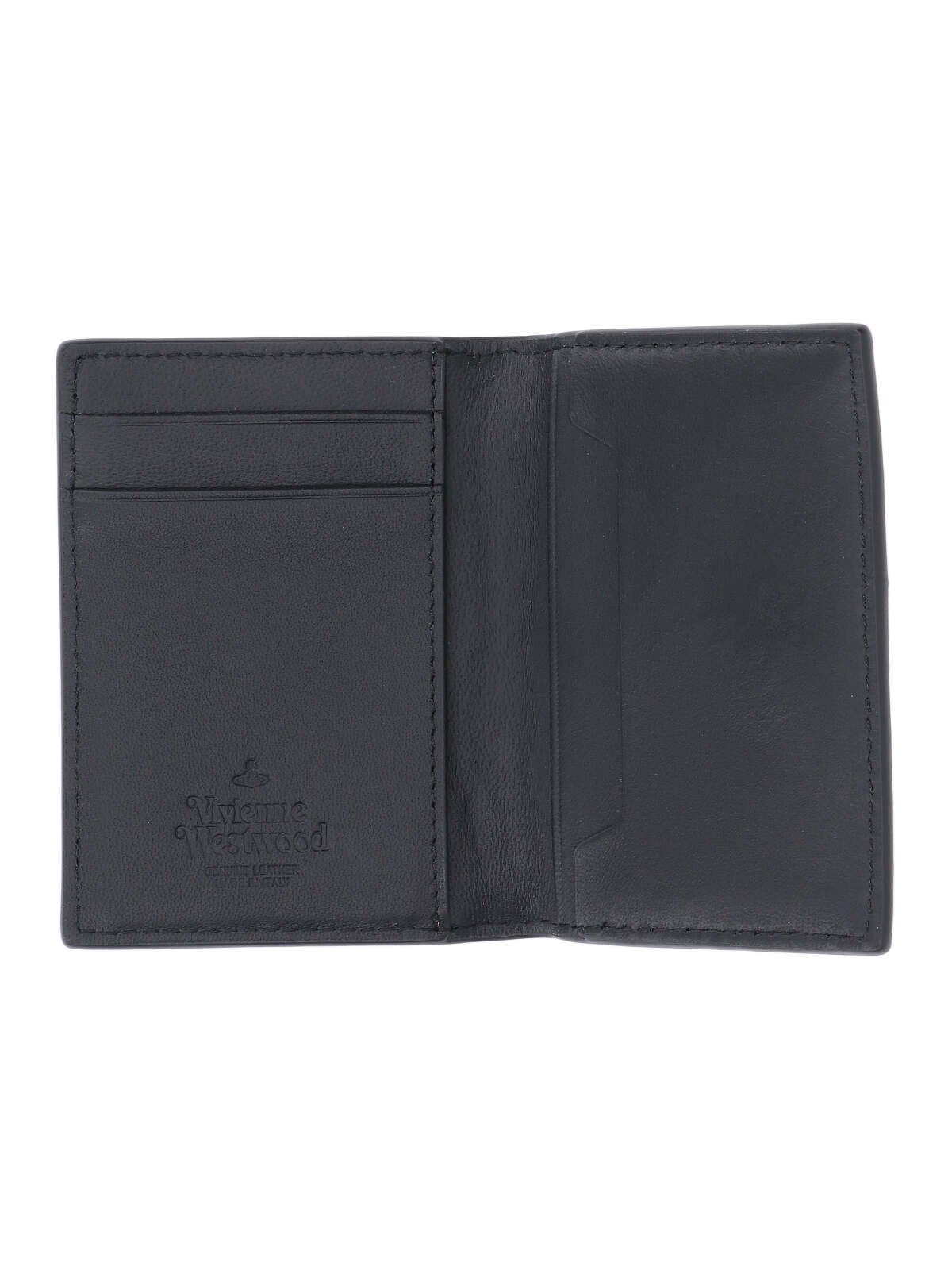 Vivienne Westwood Bifold Logo Passport Holder