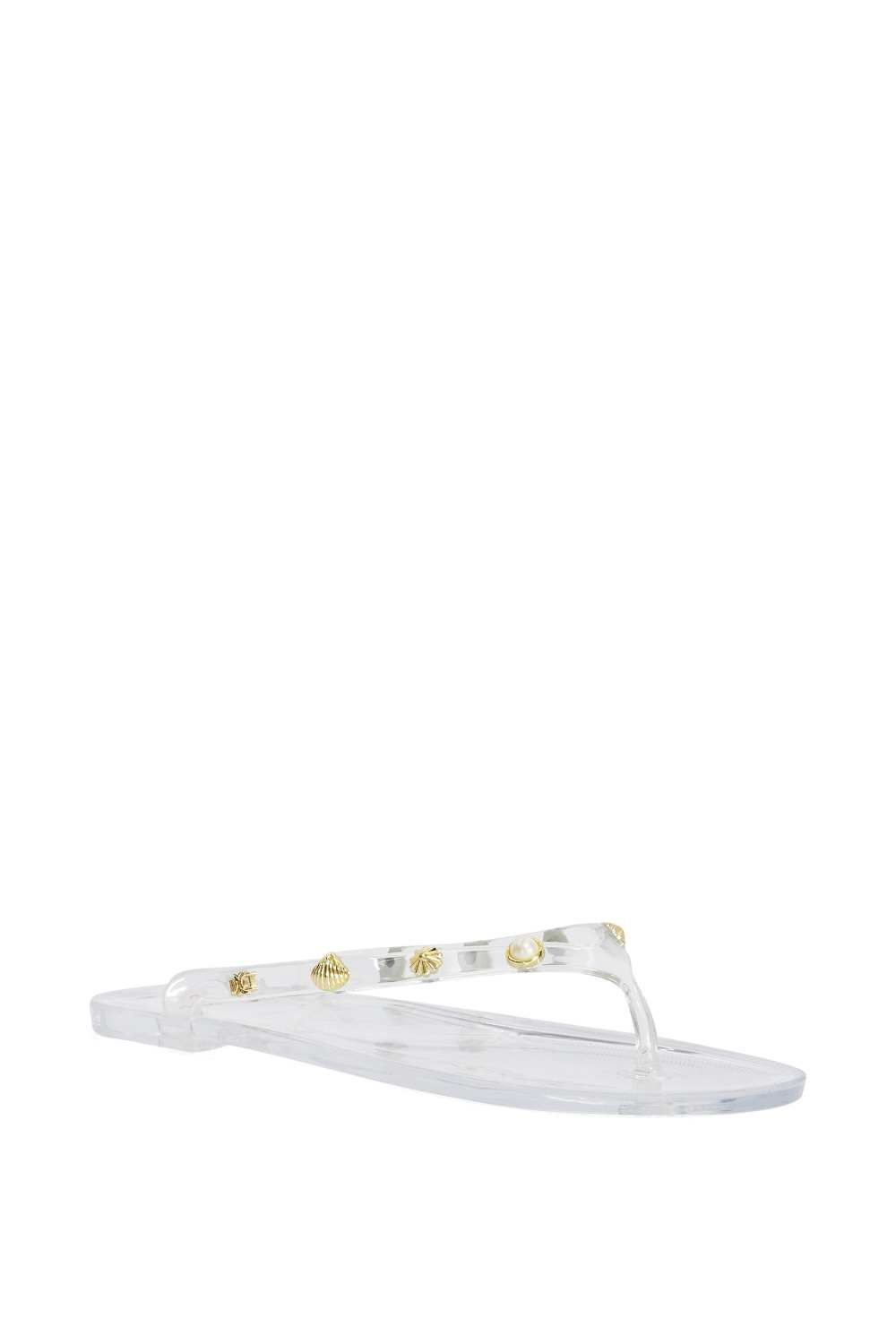 Dune London Women's 'Lalas' Sandals in White