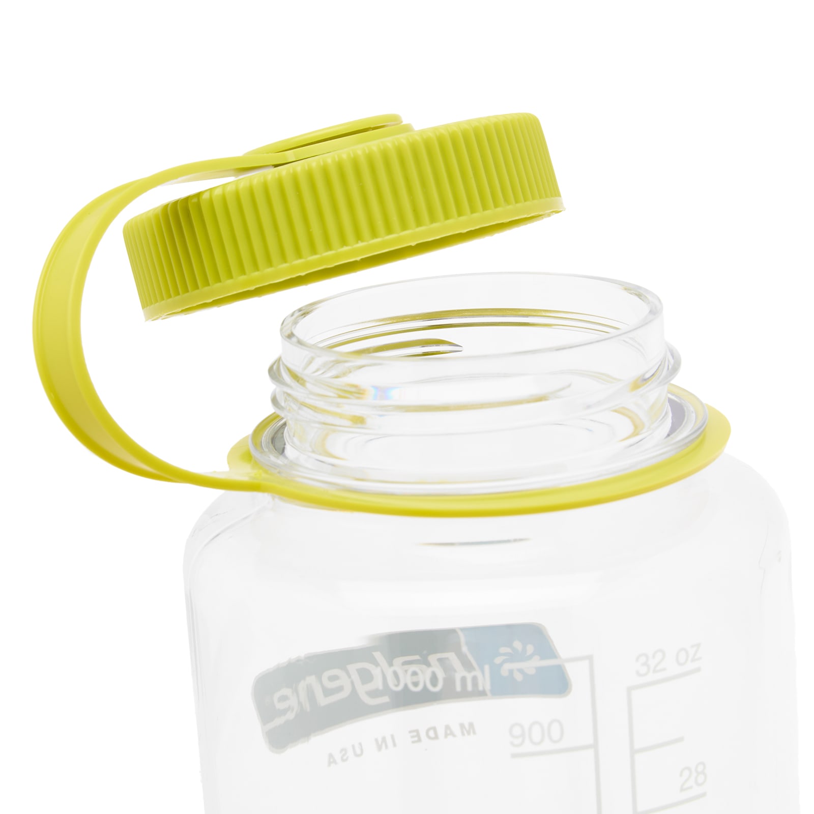 Wide Mouth Tritan Sustain Water Bottle Clear/Green 1L