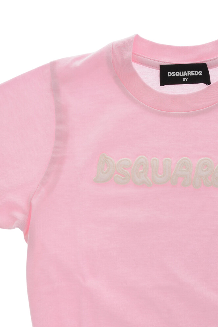 Girls Pink Logo T-Shirt