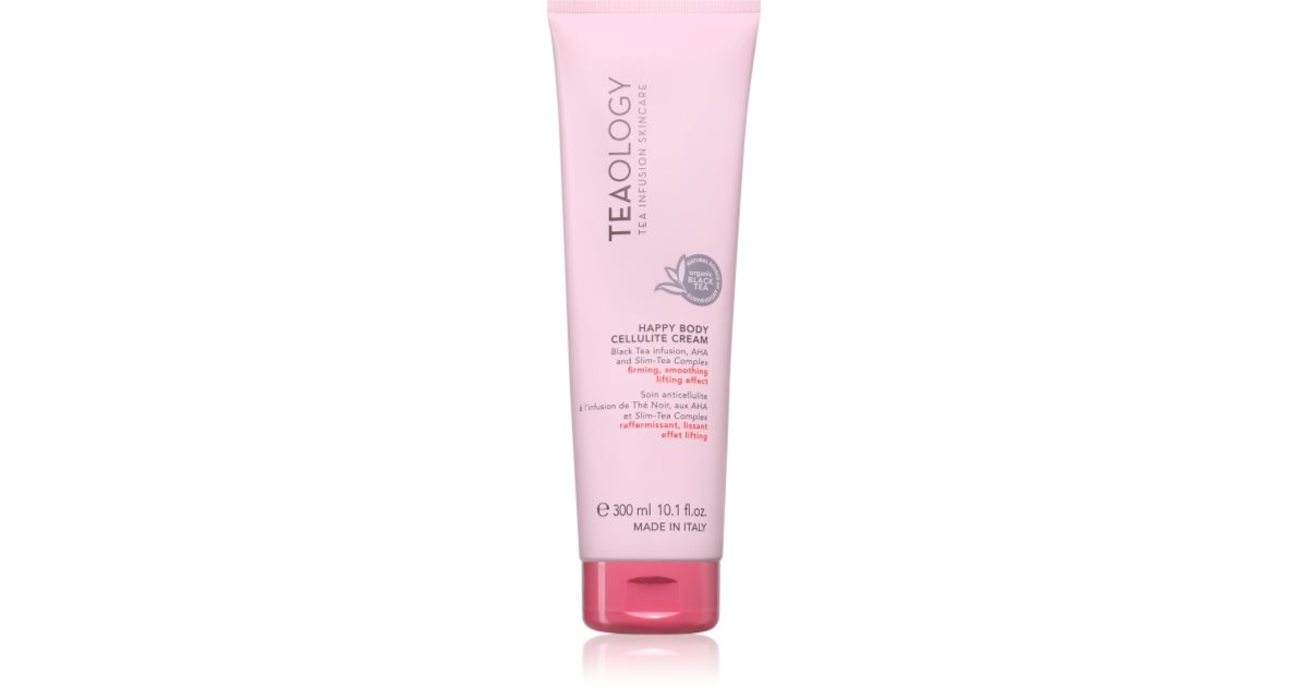 Teaology Happy Body Cellulite Cream trattamento intensivo per la pelle con cellulite