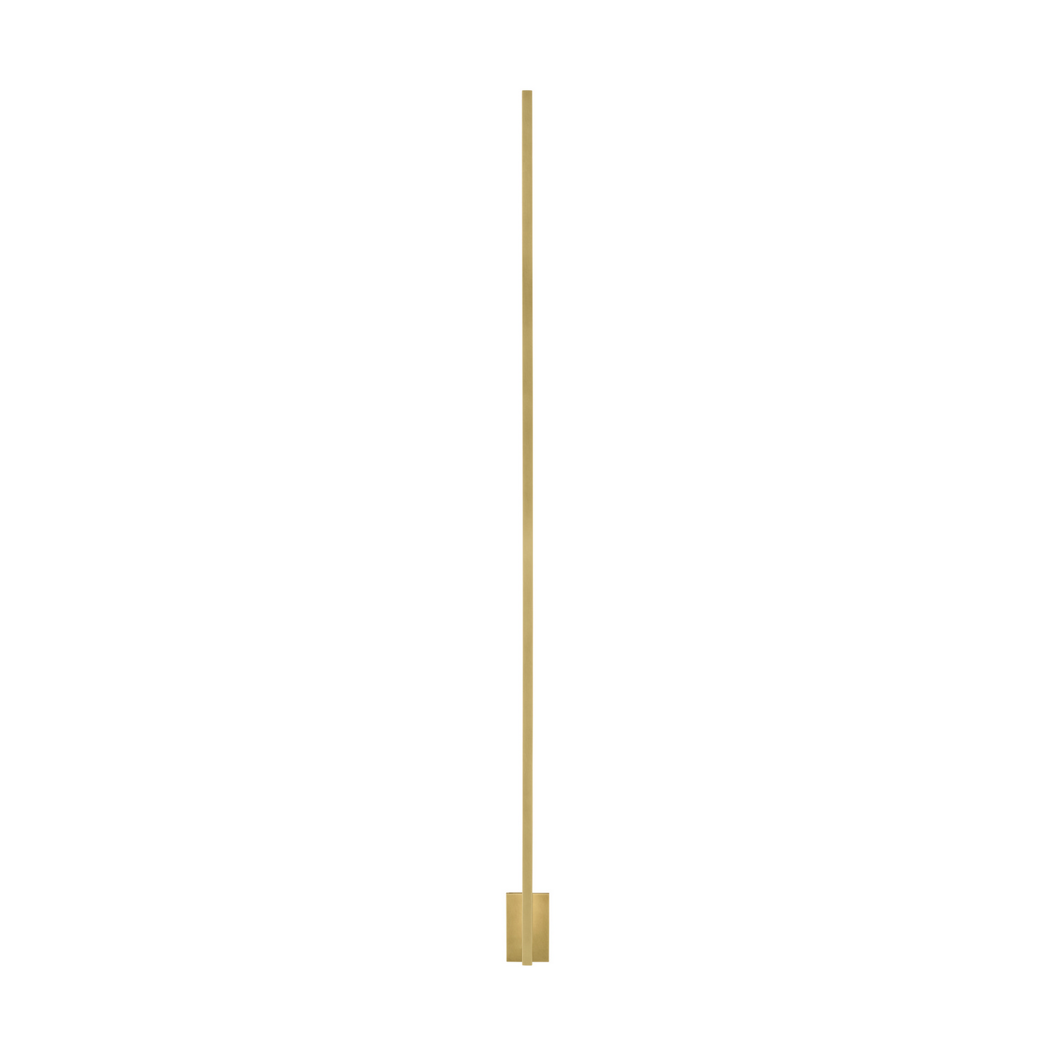 Stagger 1-Light 64.10"H LED Wall Sconce in Natural Bra