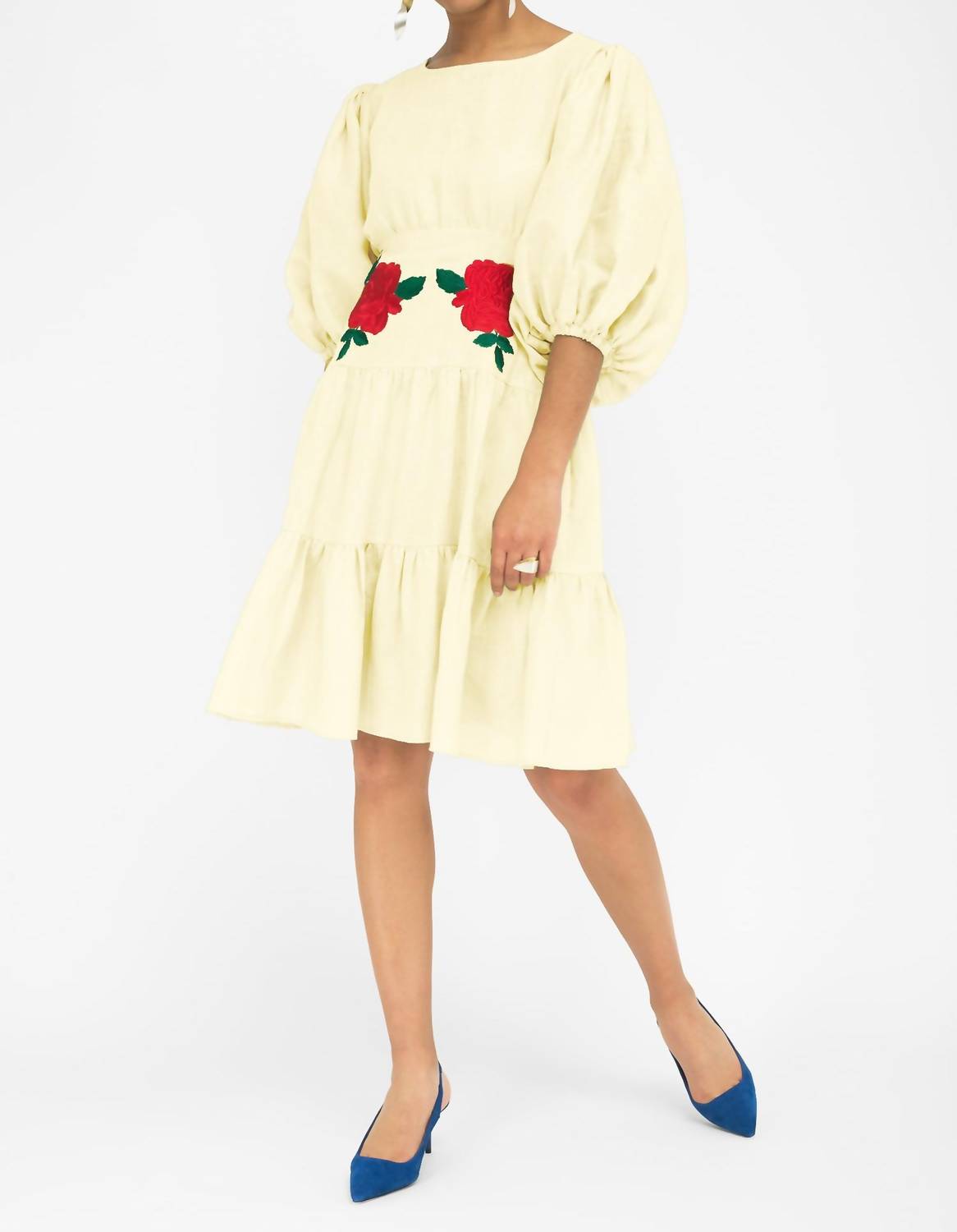 Salda Dress In Light Yellow