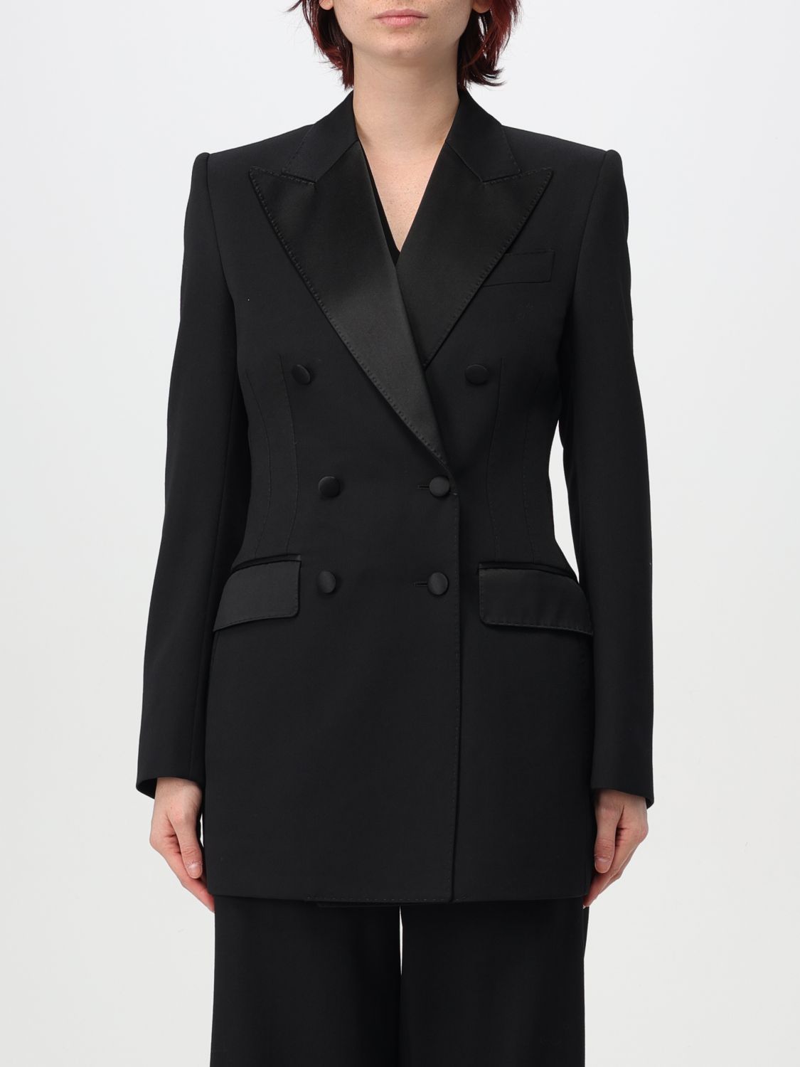 Double breasted blazer - Black
