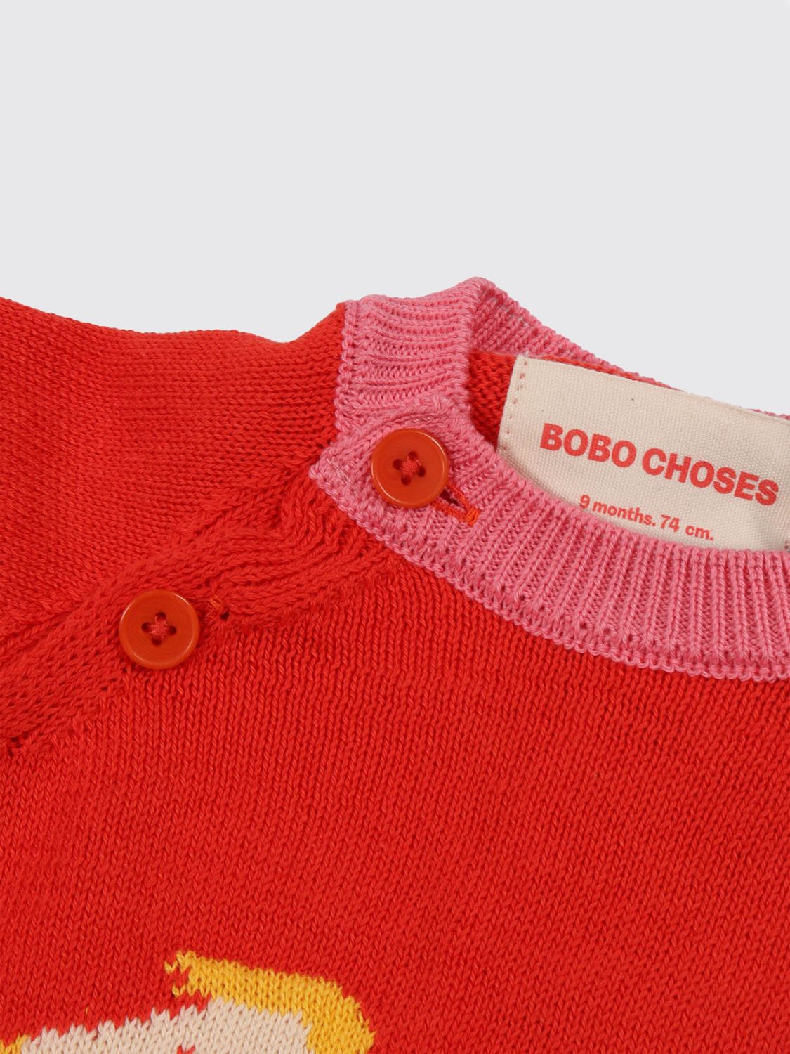 Sweater Kids color Red