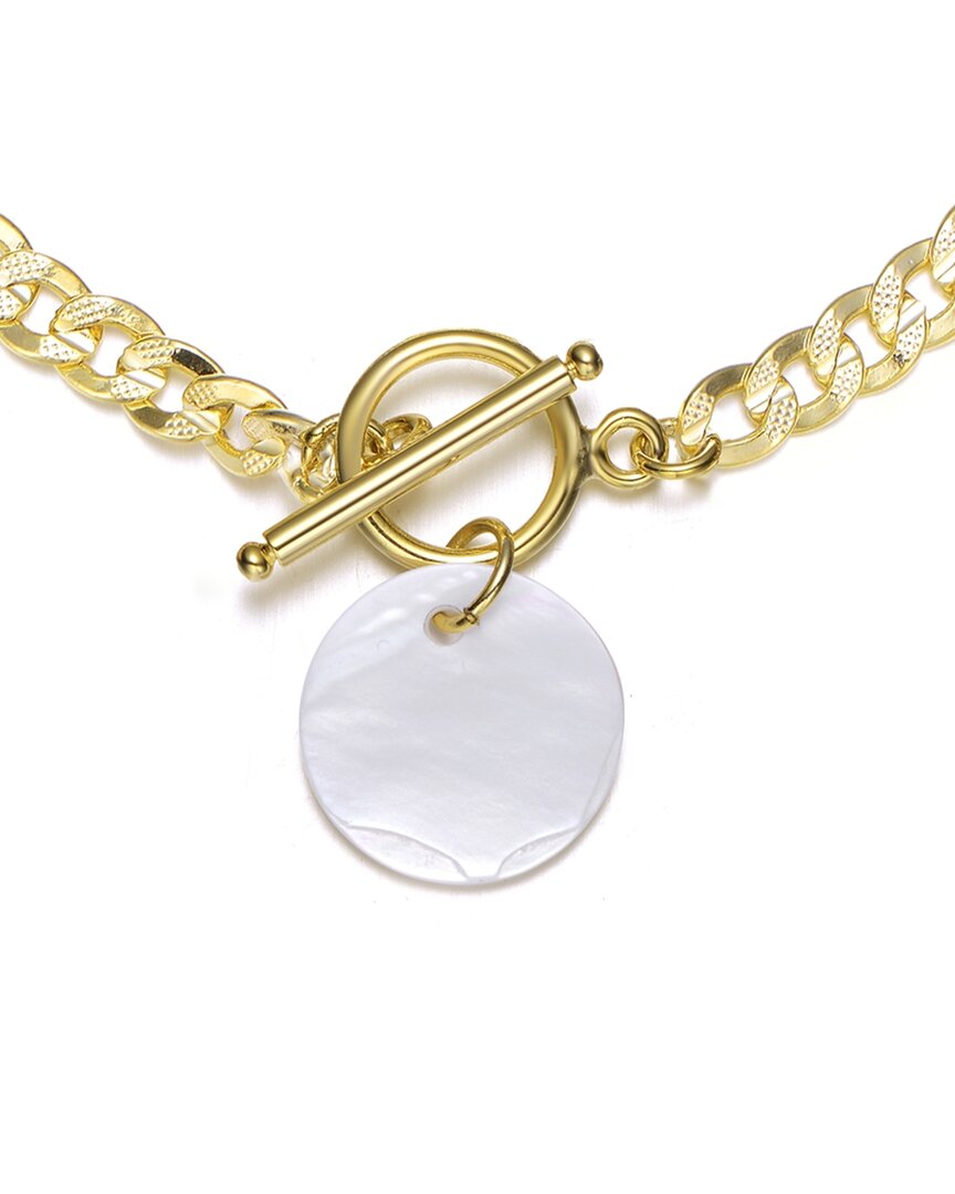 14K-Plated 15.5Mm Pearl Necklace