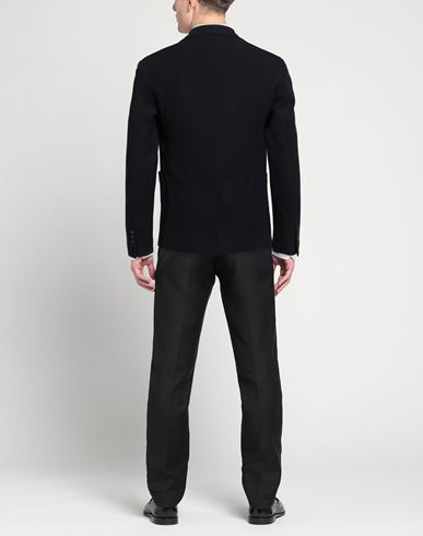 By Slowear Man Blazer Midnight blue Size 42 Virgin Wool, Cotton, Polyamide, Elastane