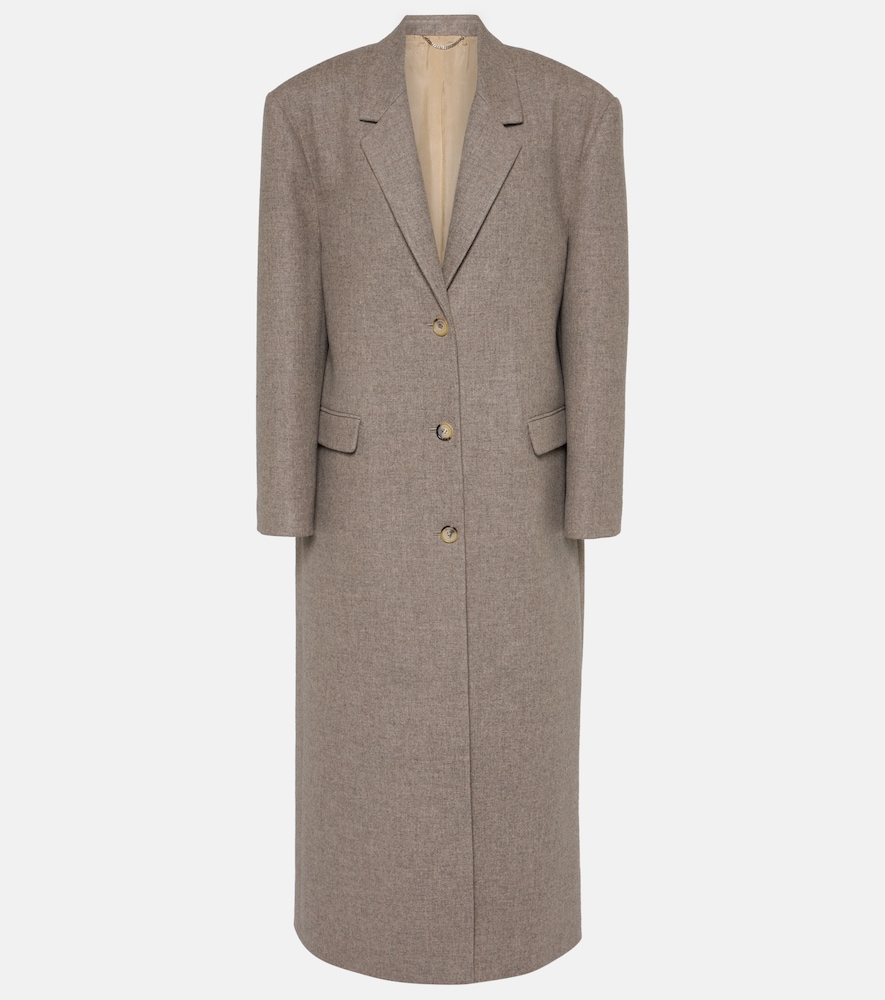 Wool-blend coat