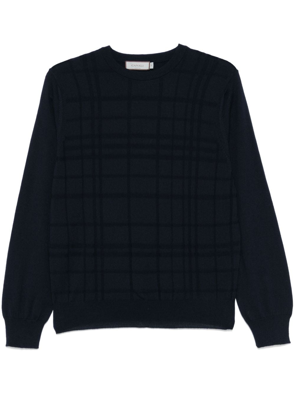 Merino-wool sweater - Blue