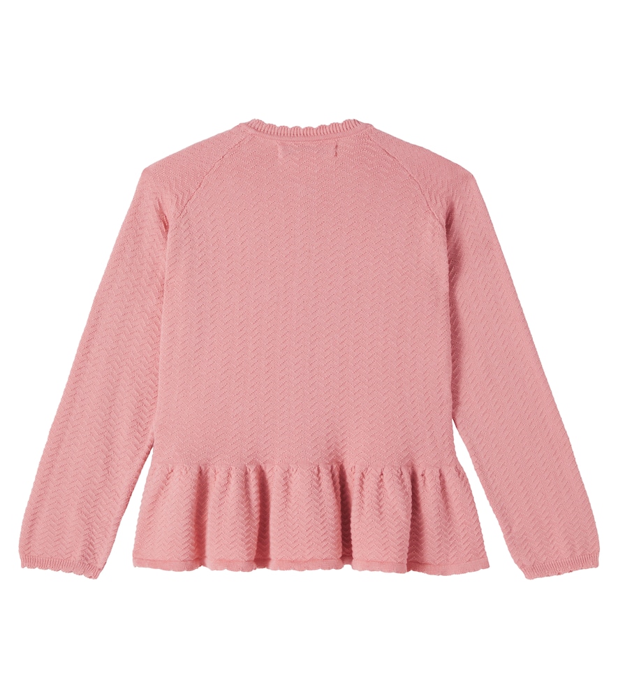 Konges Sløjd Cypres pleated cotton cardigan