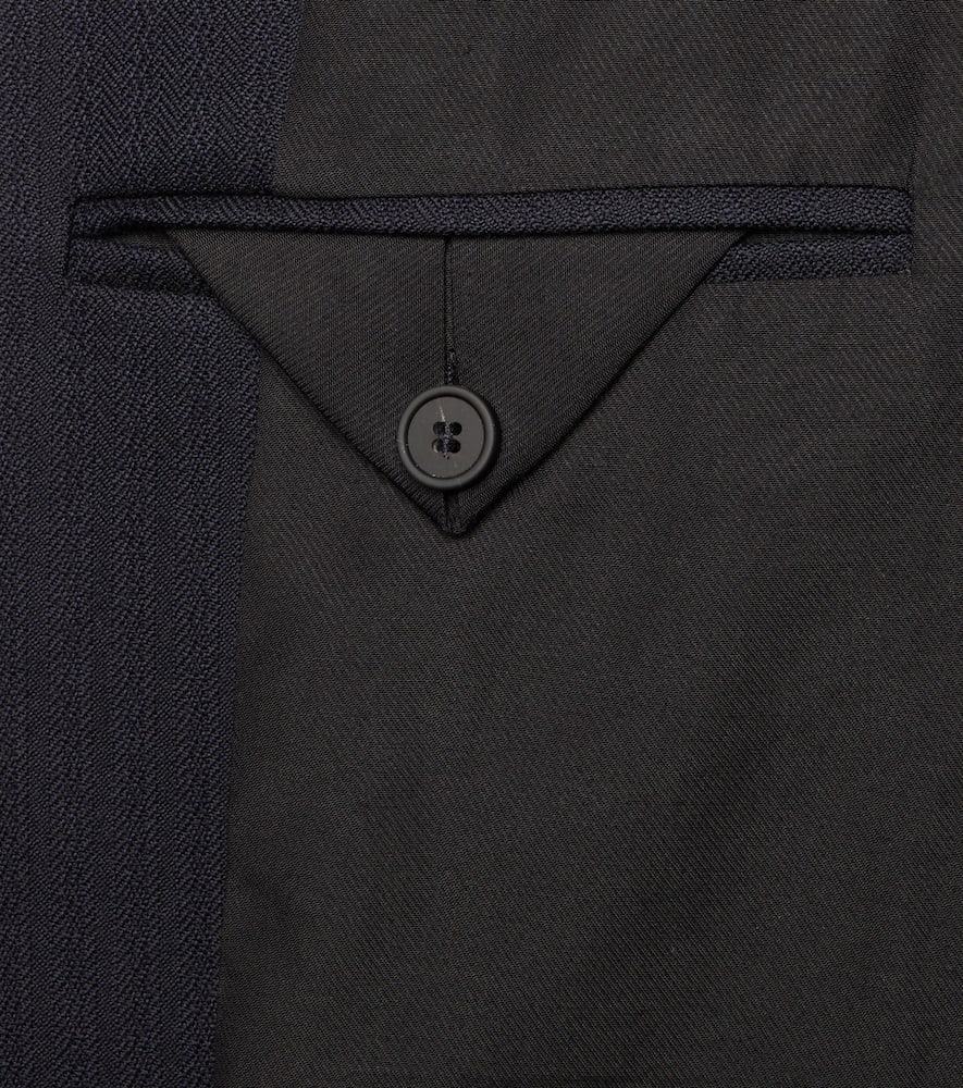 X Aaron Levine Burlington wool blazer