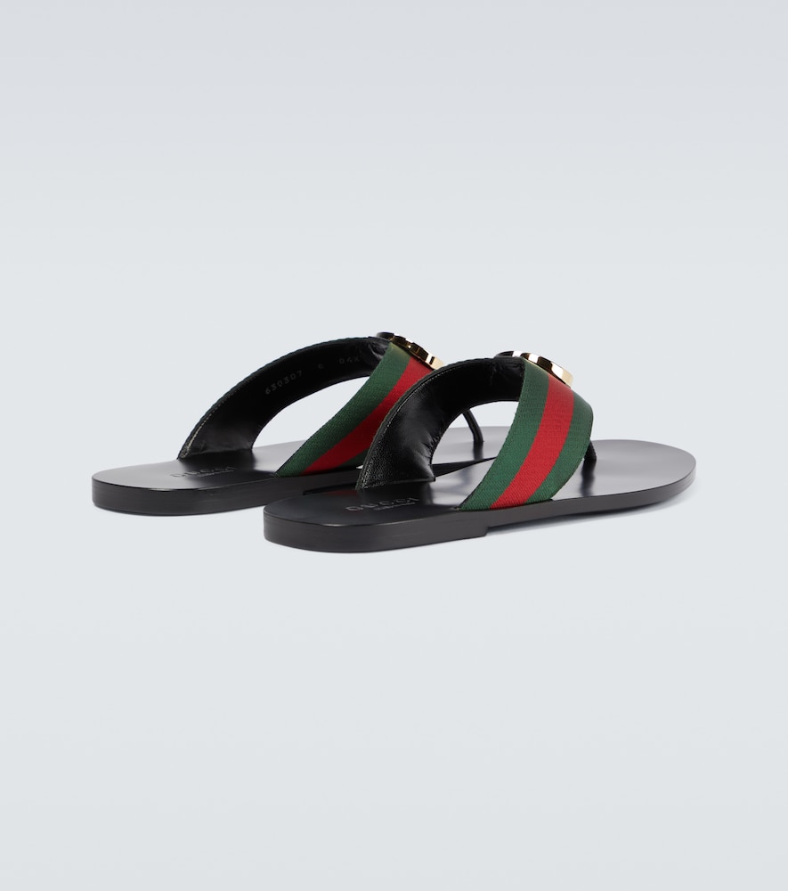 Interlocking G thong sandals