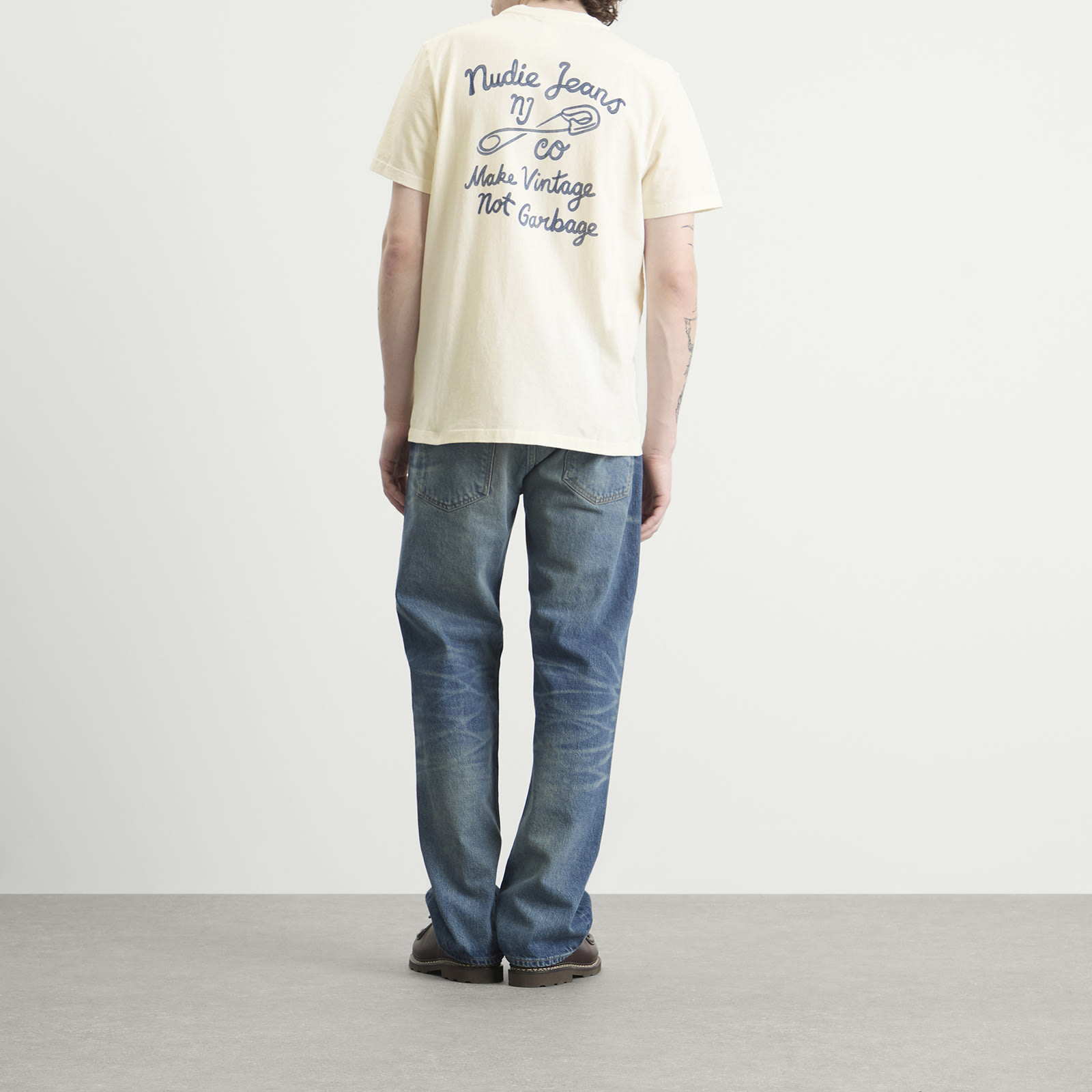 Men's Roy NJCO Pin T-Shirt Chalk White