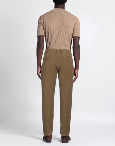 Man Pants Sage green Size 36 Cotton