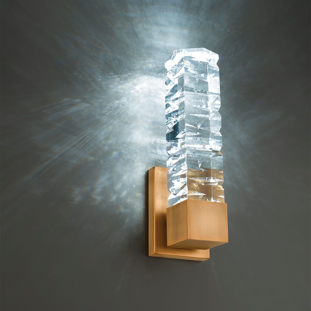 Modern Forms Juliet Bathroom Vanity Light in Aged Bra