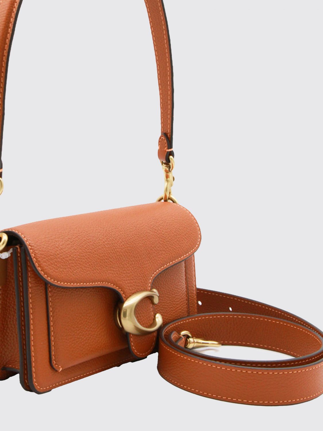 Shoulder Bag Woman color Brown