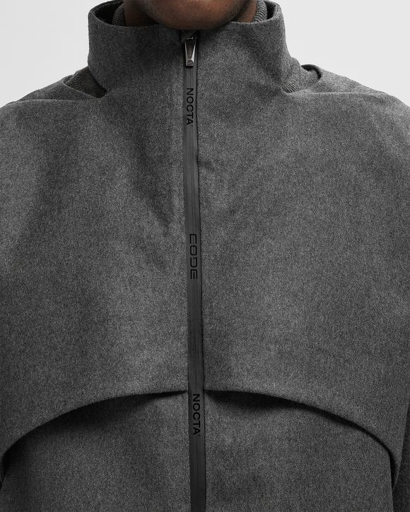 Men s NOCTA CODE Flow Jacket Grey Heather / Dark Grey