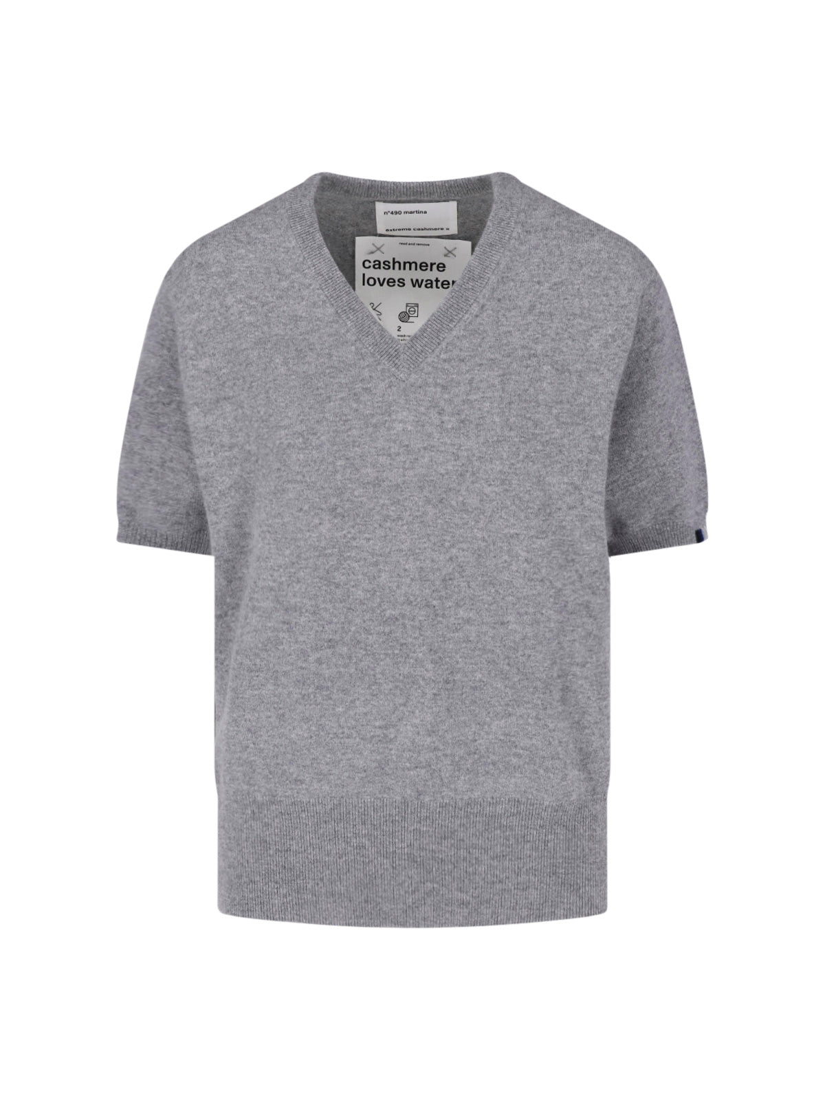 Unisex V-Neck Cashmere Sweater