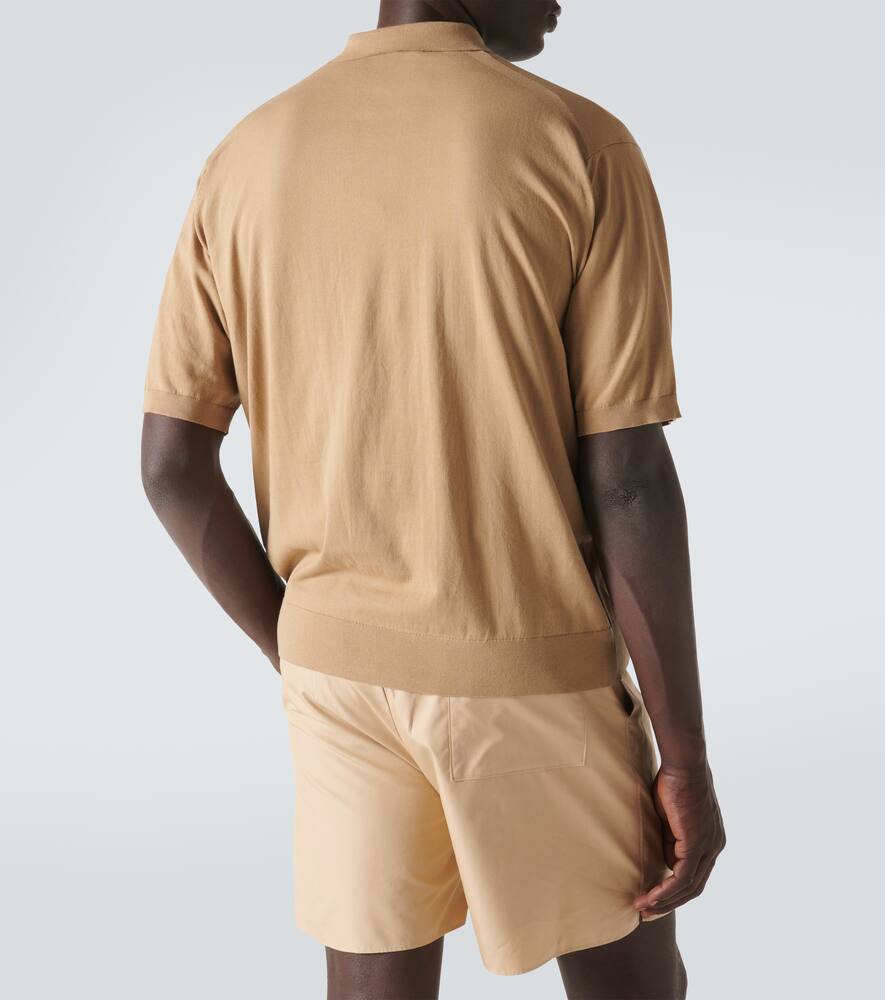 Cotton polo shirt