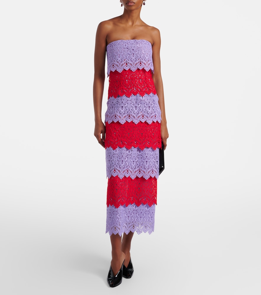 Lace cocktail dress