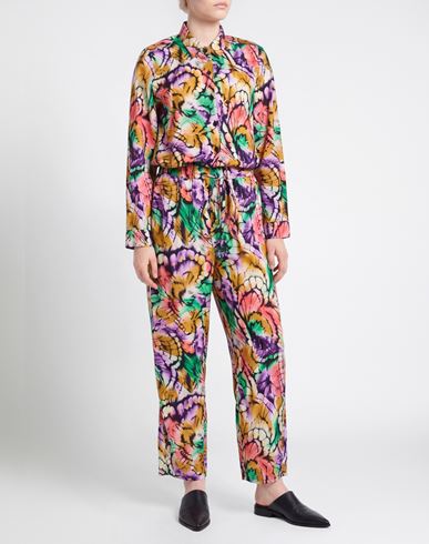 Woman Jumpsuit Purple Size S Cotton