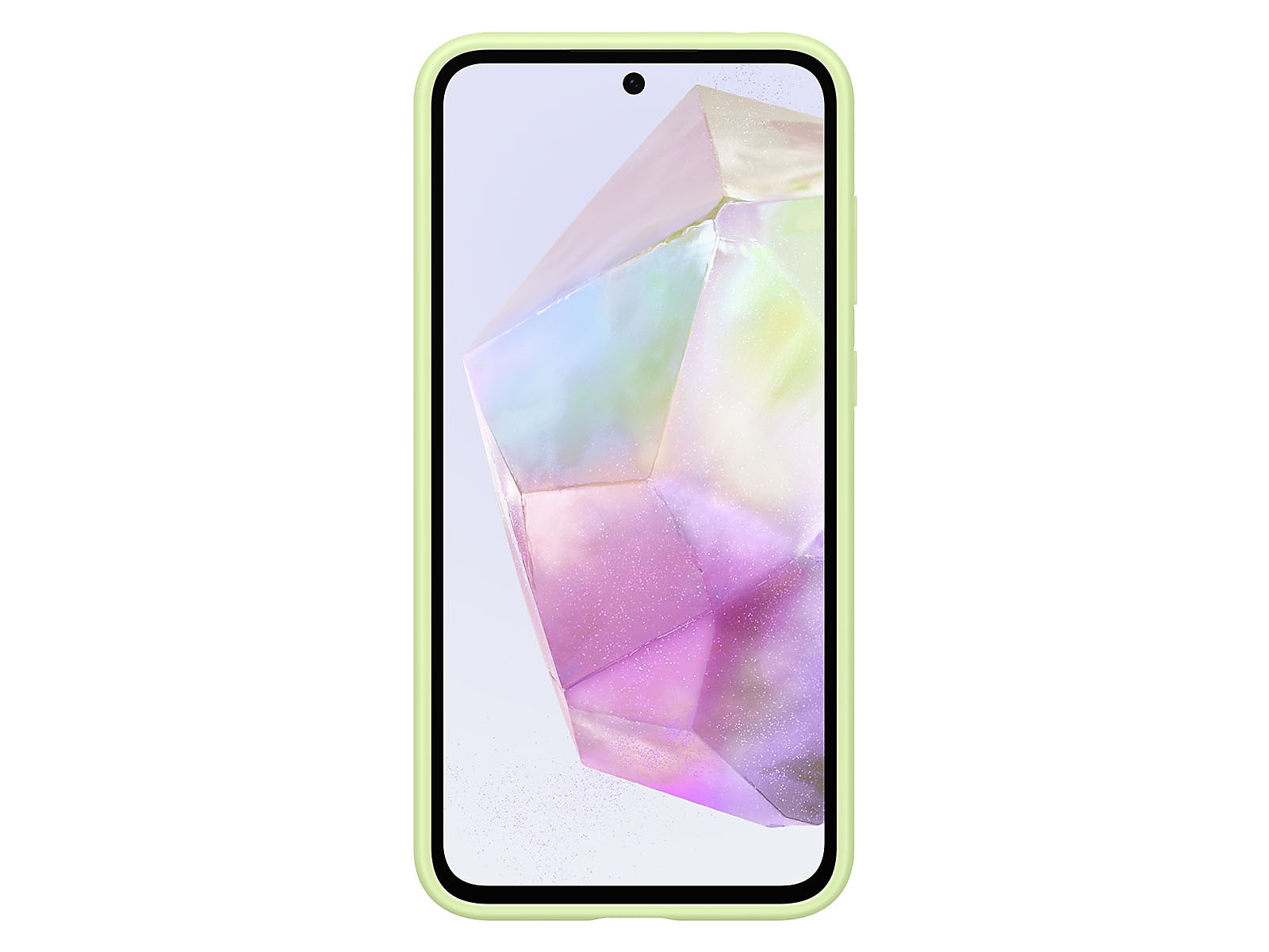 Galaxy A35 5G Silicone Card Slot Case in Lime(EF-OA356TMEGUS)