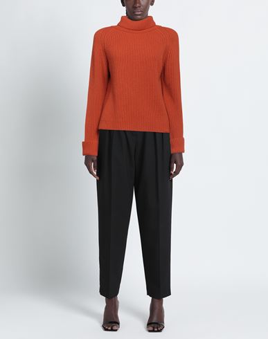 Alpha Studio Woman Turtleneck Rust Size 2 Wool, Cashmere