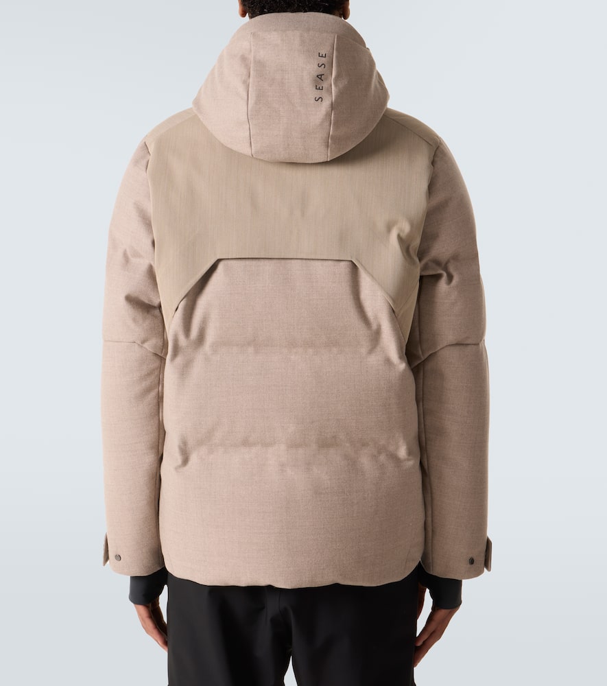 Nordend wool-blend down jacket