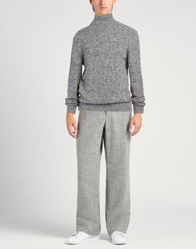 Man Turtleneck Grey Size 42 Polyamide, Wool, Viscose, Alpaca wool, Cashmere