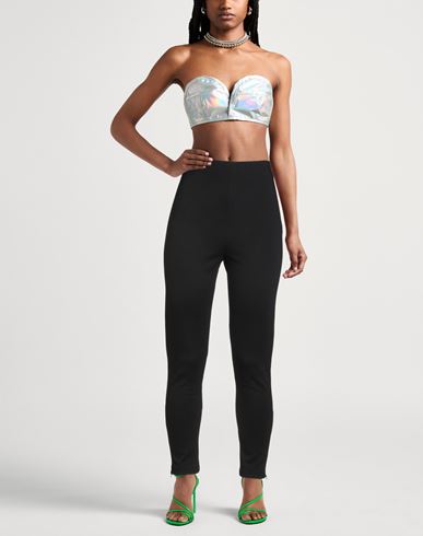 Woman Pants Black Size S Viscose, Polyamide, Elastane