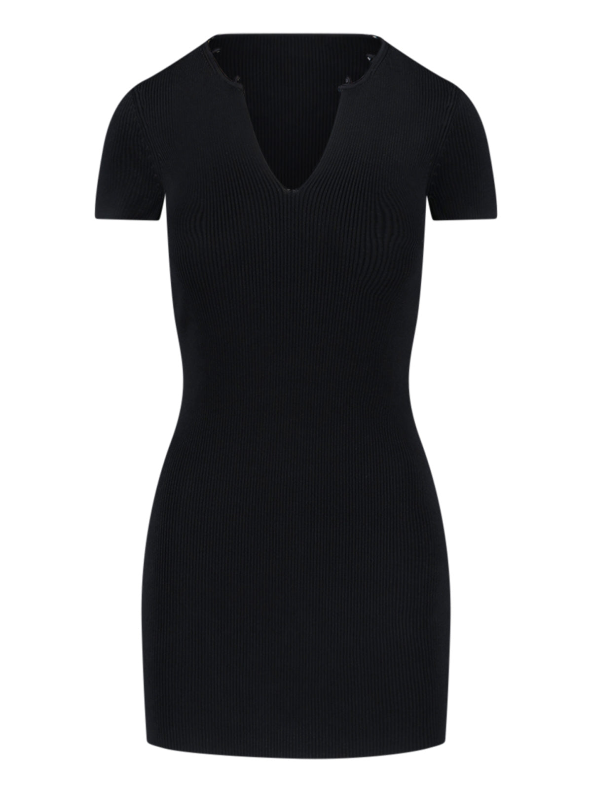 Sleek Stretch Viscose Dress
