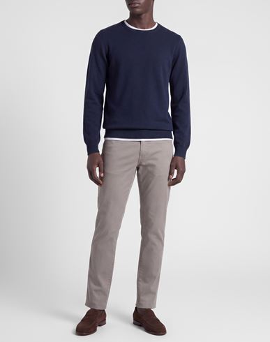 Man Sweater Midnight blue Size 38 Cashmere