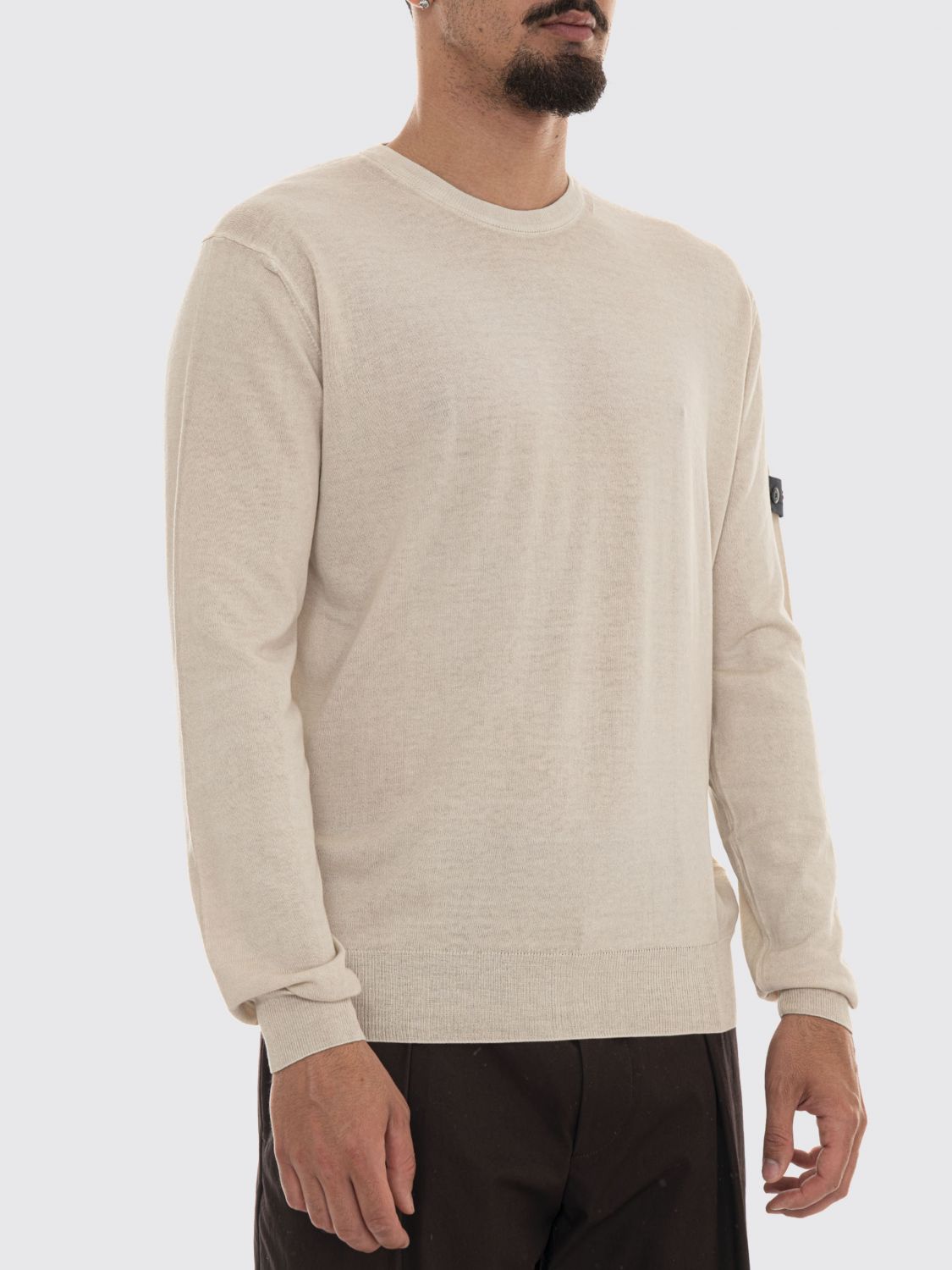 Sweater Men color Beige
