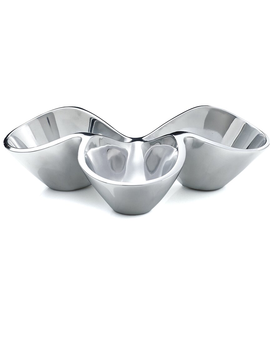 Bella Triple Condiment Server
