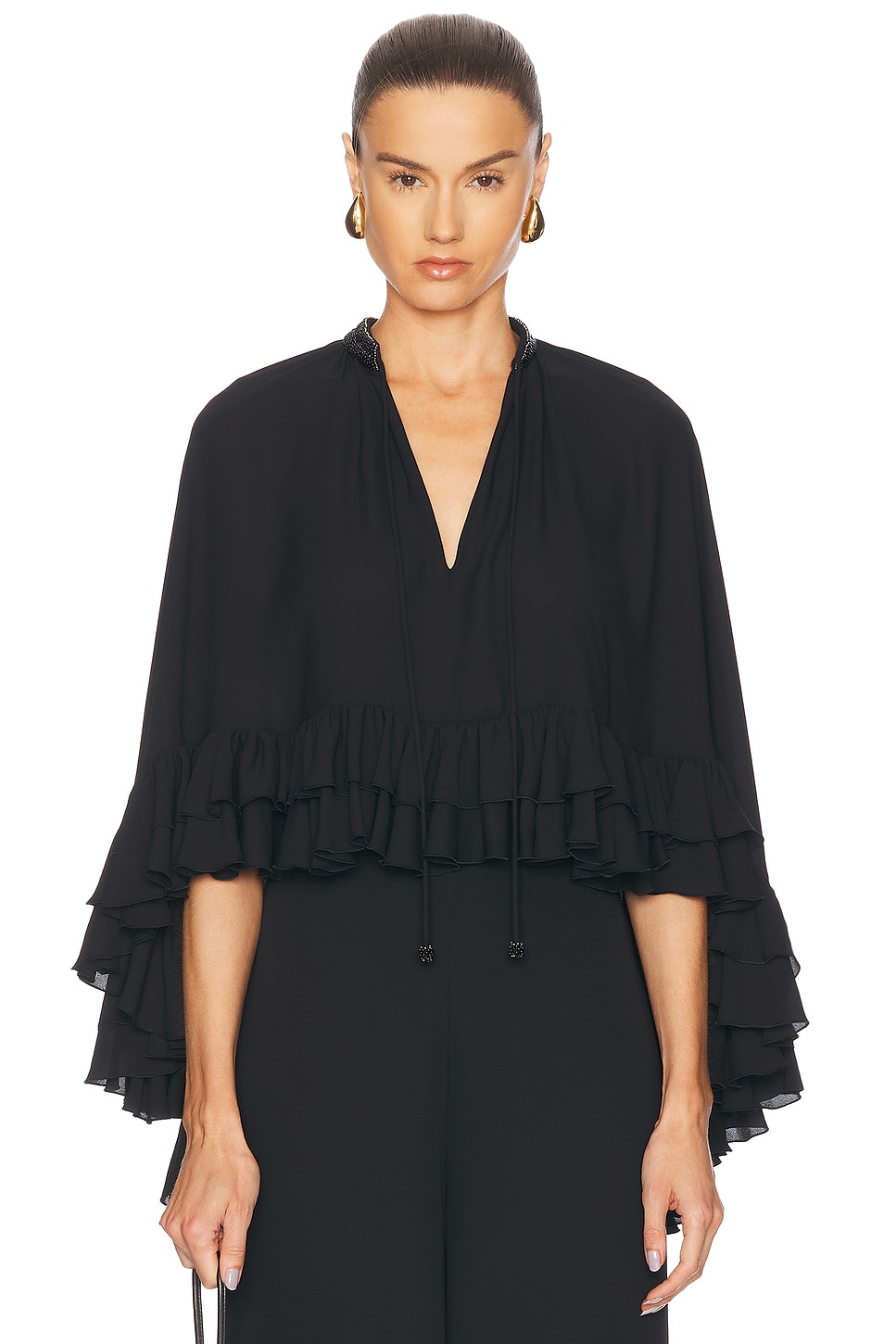 Alexis Cortese Top in Black - Black.  XS also in L