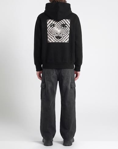 Man Sweatshirt Black Size M Cotton