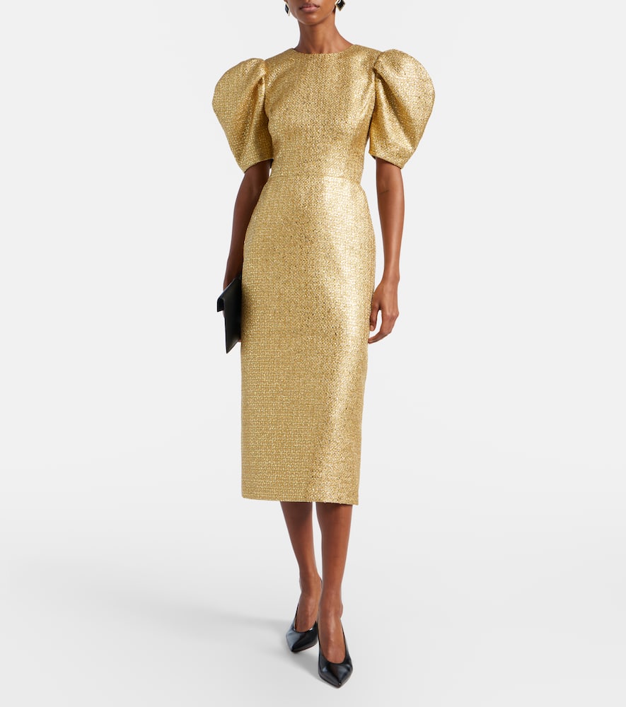 Tweed midi dress