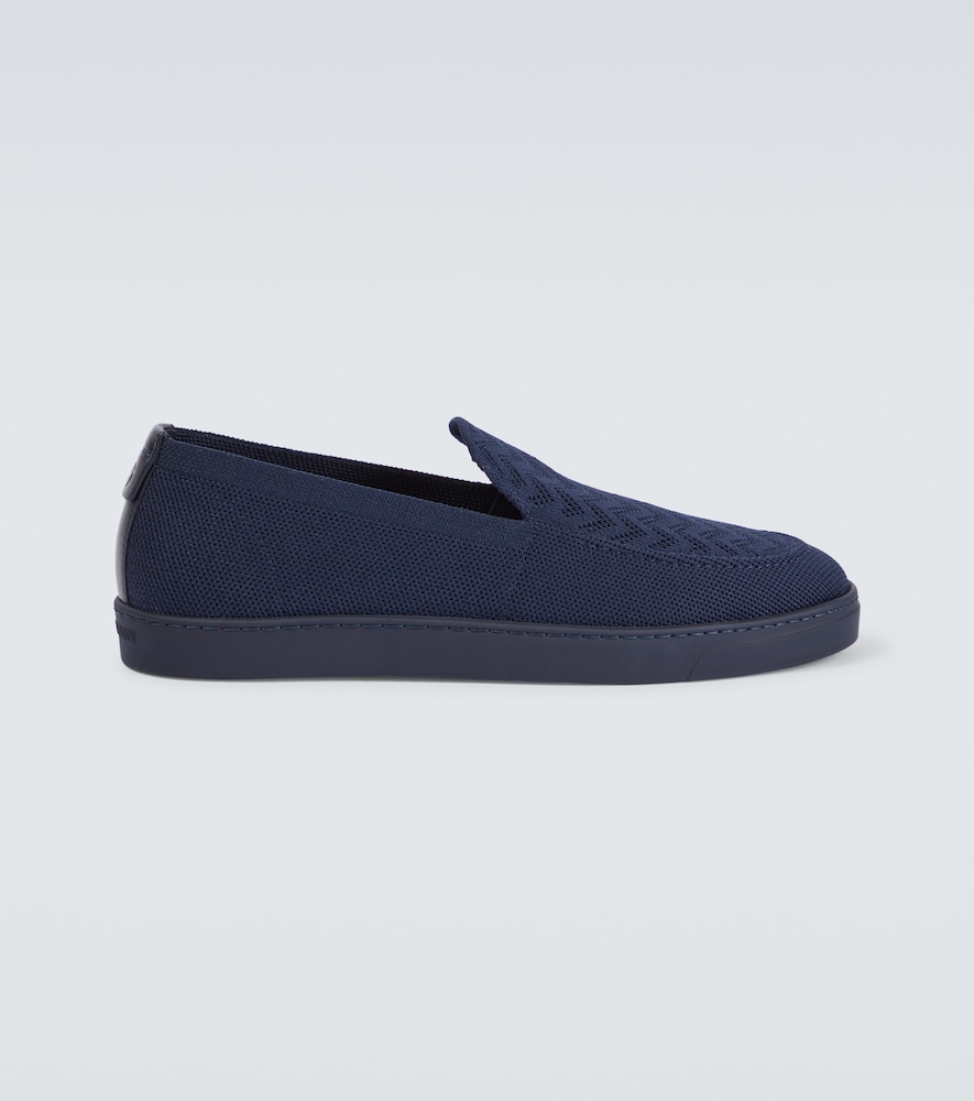 Canvas slip-on shoes