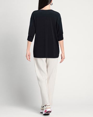 Woman Top Midnight blue Size 6 Acetate, Silk