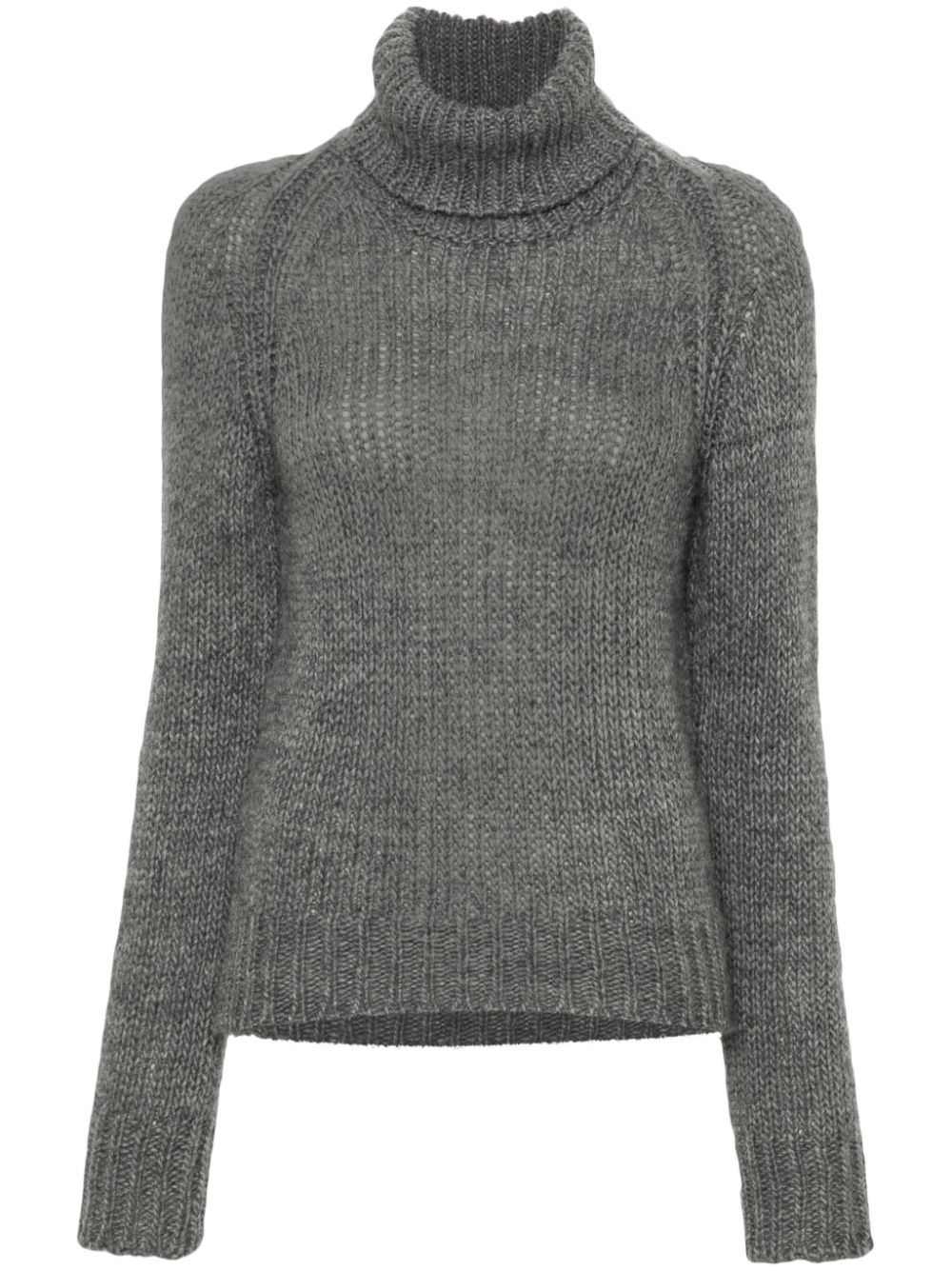 Cut-out sweater - Grey