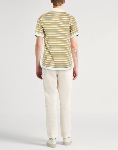 Man Sweater Ivory Size L Cotton