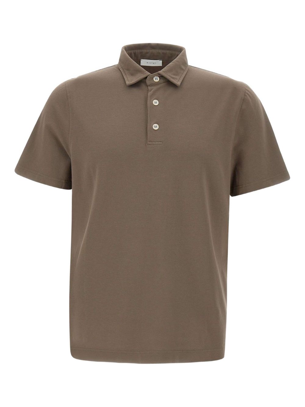 Short sleeve polo shirt - Brown