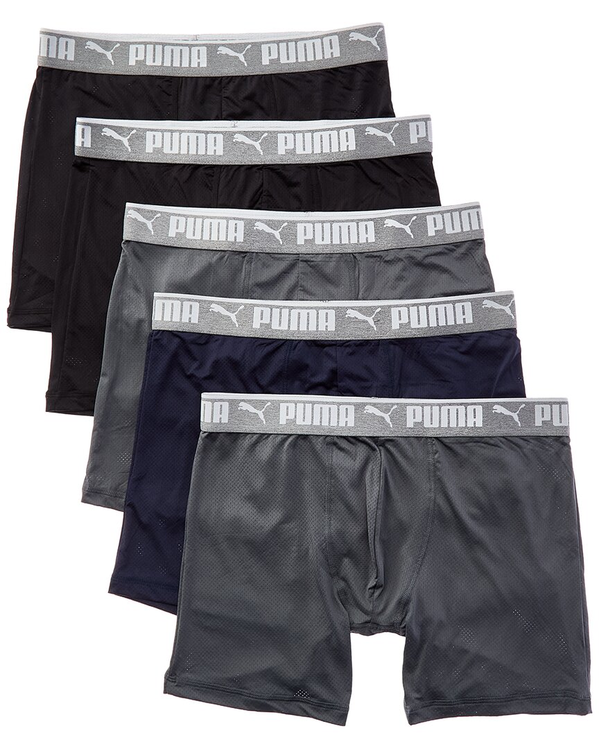 Set Of 5 Mesh Boxer Brief