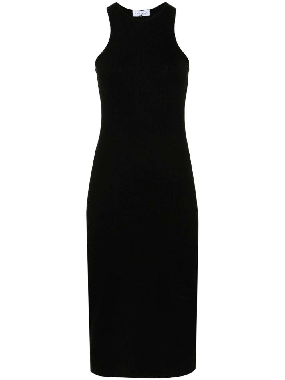Dove sleeveless midi dress - Neutrals