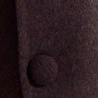 Phase Eight Kaja Scarf Coat In Dark Brown
