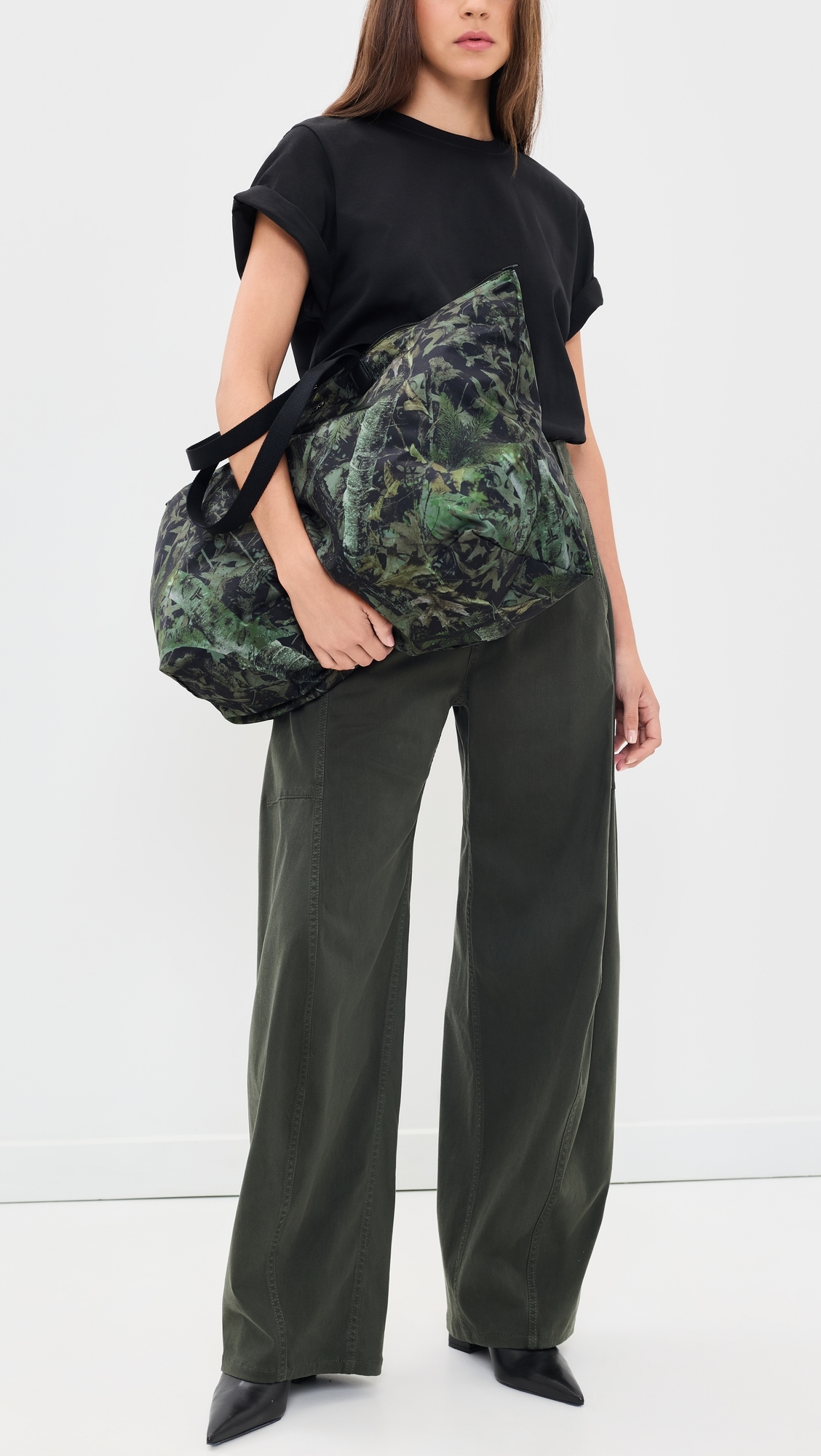 Just In Case Tote Forest Camo One Size